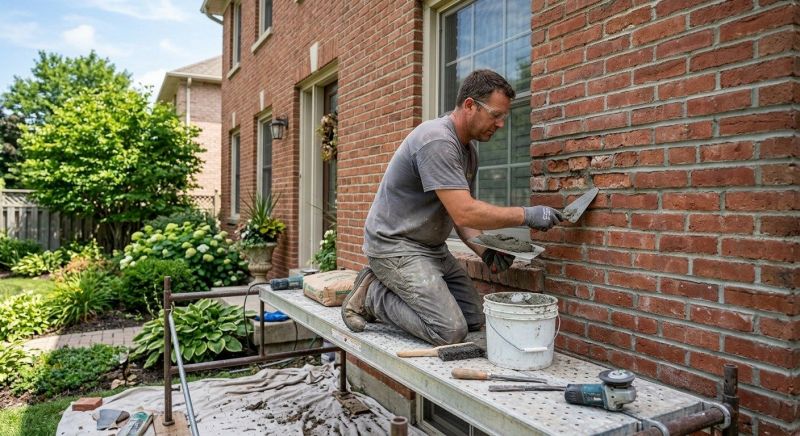 Brick Flatwork Repair in Christiansburg, VA