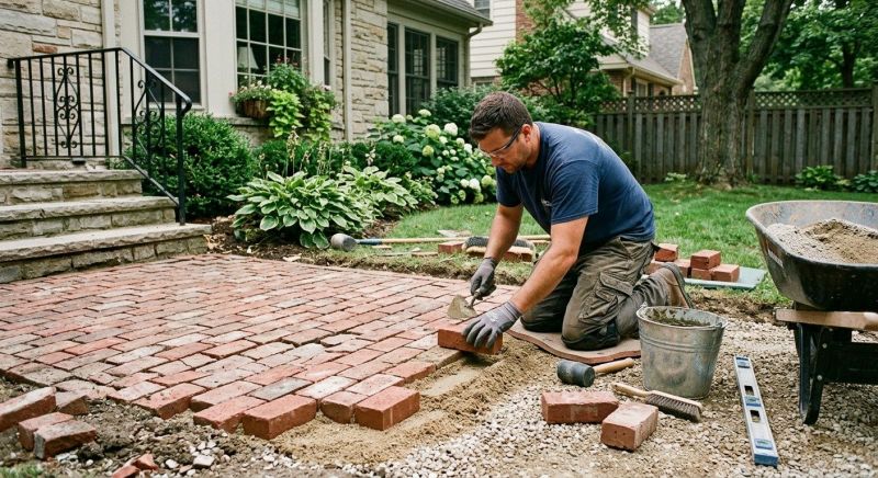 Brick Flatwork Repair in Roanoke, VA