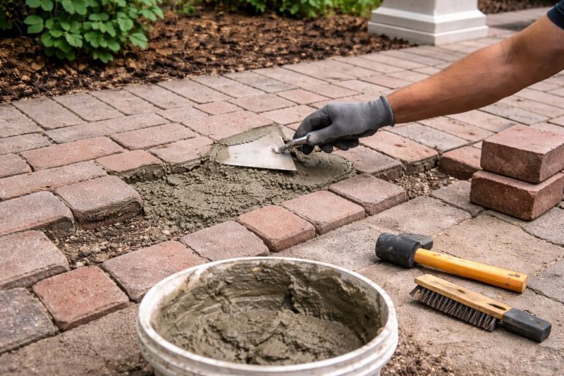 Brick Flatwork Repair in Wirtz, VA