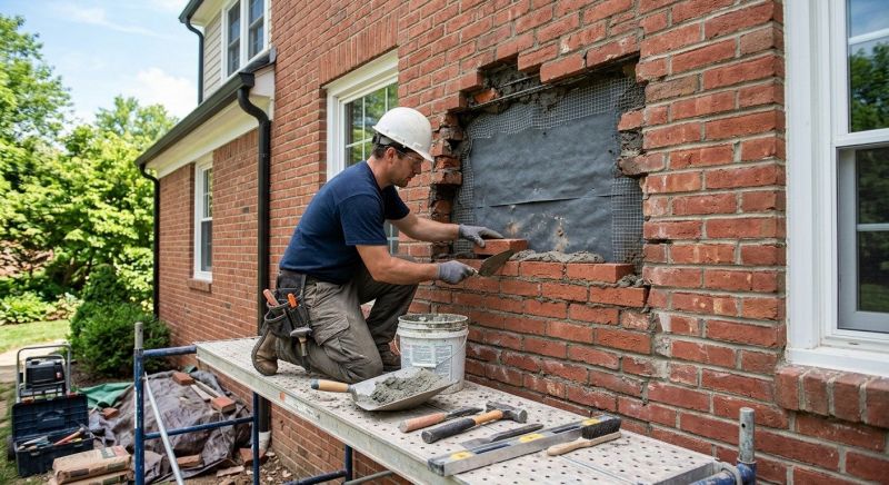 Brick Masonry Repair in Franklin County, VA