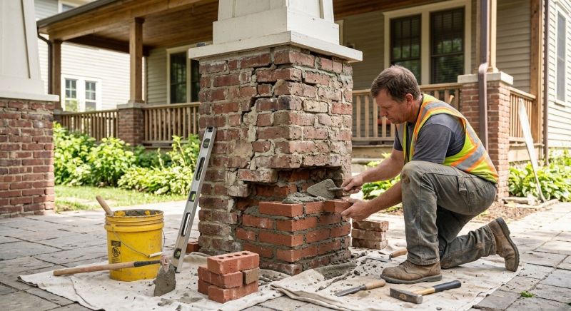 Brick Masonry Restoration in Roanoke, VA