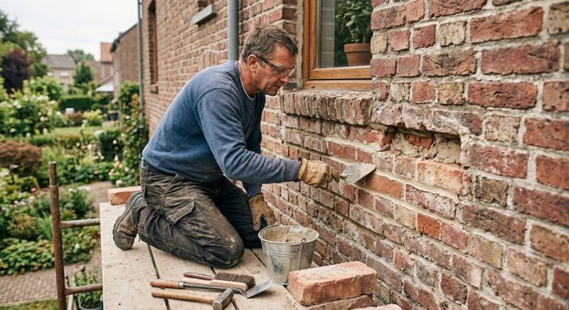 Brick Stairs Repair in Moneta, VA