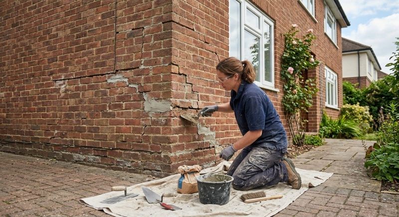 Brick Wall Repair in Roanoke, VA