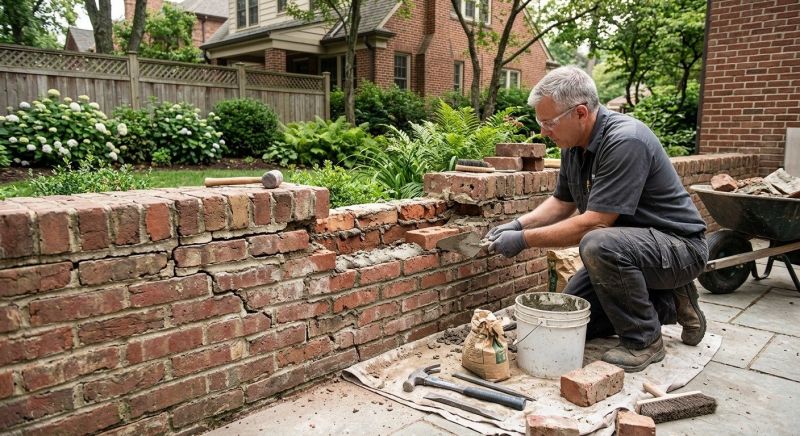 Brick Wall Repair in Salem, VA