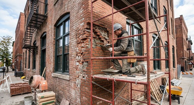 Commercial Brick Repair in Roanoke, VA