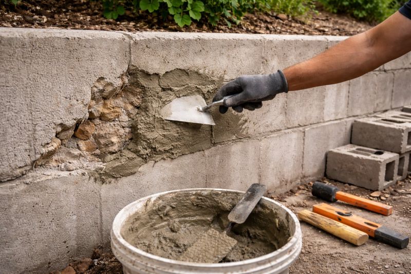 Retaining Wall Repair in Roanoke, VA