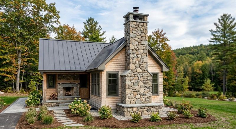 Stone Chimney Installation in Franklin County, VA