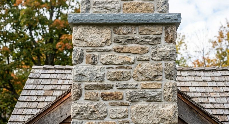 Stone Chimney Installation in Roanoke, VA
