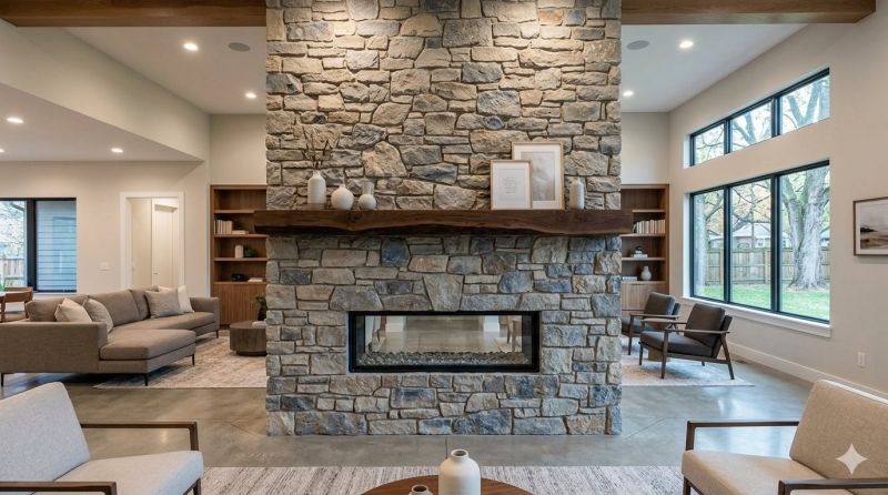 Stone Chimney Installation in New Castle, VA