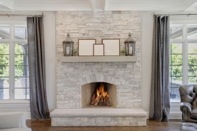 Stone Chimney Installation in Wirtz, VA