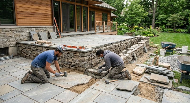 Stone Masonry Installation in Blacksburg, VA
