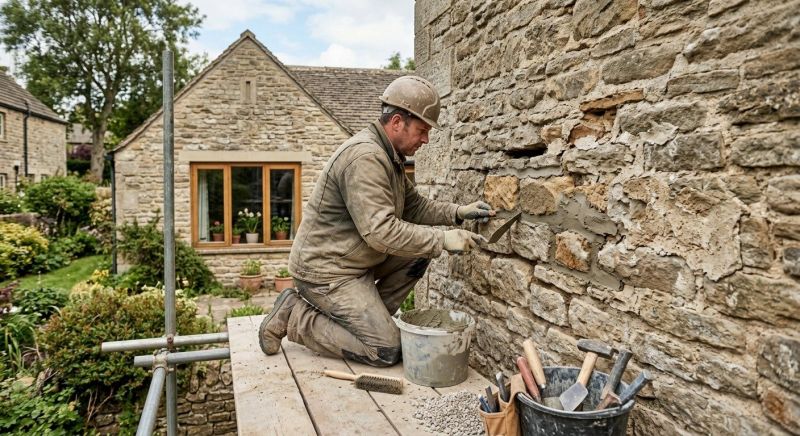 Stone Masonry Repair in Blacksburg, VA