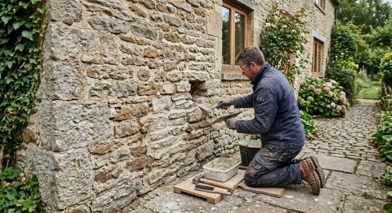 Stone Masonry Repair in Botetourt County, VA