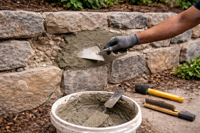 Stone Masonry Repair in Franklin County, VA