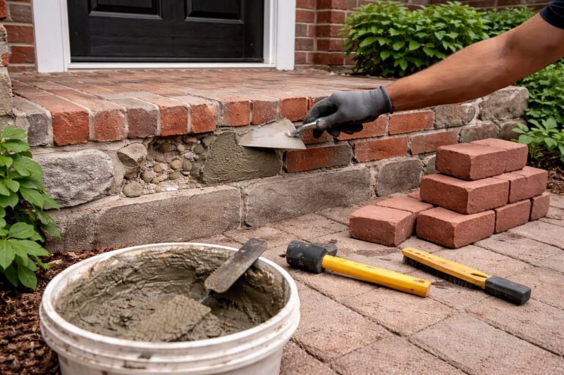 Stonework Repair in Christiansburg, VA